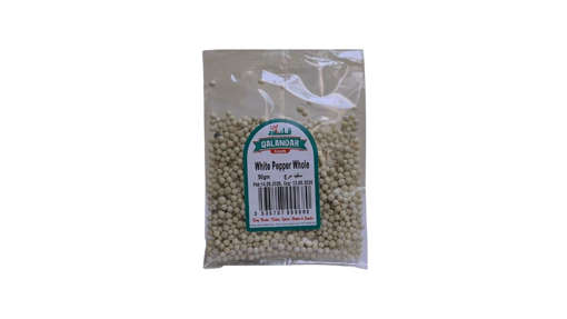 Picture of QALANDAR WHITE PEPPER WHOLE 50G